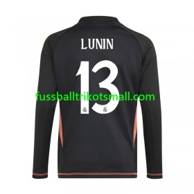 Fußballtrikots Real Madrid Andriy Lunin 13 Torwart 2024-2025 Langarm Auswärts-trikot kaufen